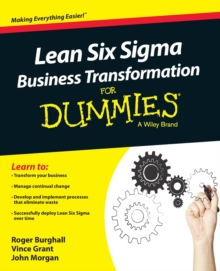 Image for Lean Six Sigma business transformation for dummies