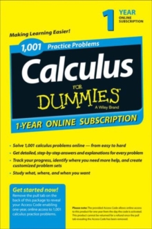 Image for 1001 CALCULUS PRACTICE PROBLEMS FOR DUMM