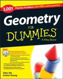Image for 1,001 geometry practice problems for dummies