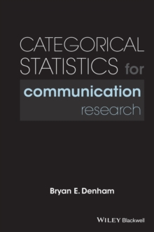 Image for Categorical Statistics for Communication Research