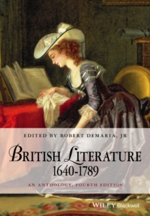 Image for British Literature 1640-1789: An Anthology