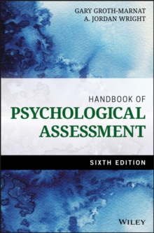 Image for Handbook of Psychological Assessment