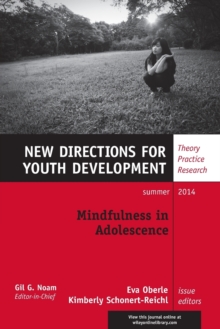 Image for Mindfulness in Adolescence