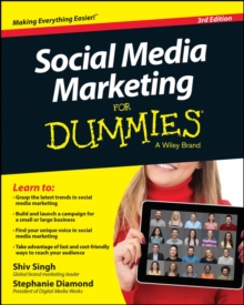 Image for Social media marketing for dummies.