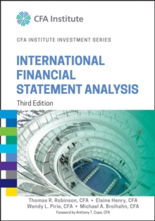 Image for International financial statement analysis.