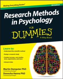 Image for Research Methods in Psychology For Dummies