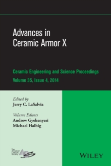 Image for Advances in Ceramic Armor X, Volume 35, Issue 4