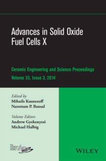 Image for Advances in solid oxide fuel cells X