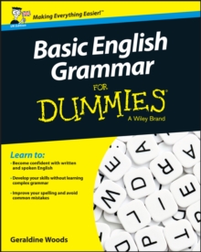 Image for Basic English grammar for dummies