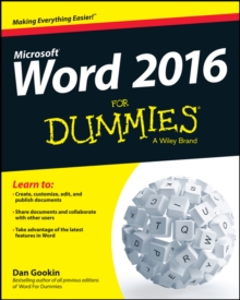 Image for Word 2016 for dummies