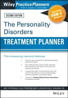Image for The personality disorders treatment planner