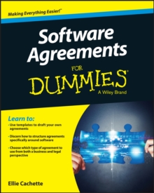 Image for Software Agreements For Dummies
