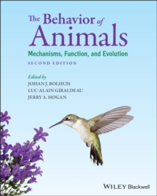 Image for The behavior of animals  : mechanisms, function and evolution