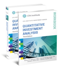 Image for Quantitative Investment Analysis, 3e Book and Workbook Set