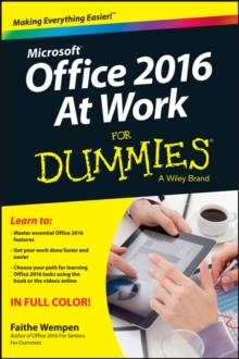 Image for Microsoft Office 2016 at work for dummies