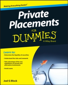 Image for Investing in Private Securities For Dummies