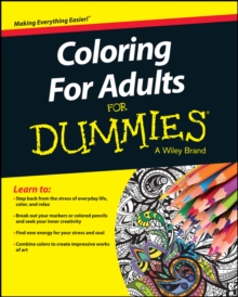 Image for Coloring For Adults For Dummies