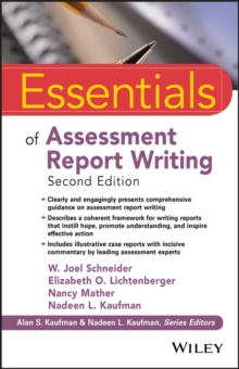 Image for Essentials of assessment report writing