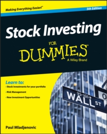Image for Stock investing for dummies