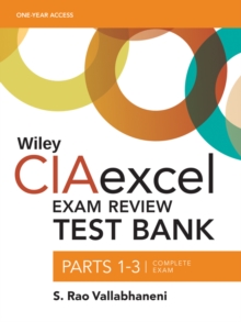 Image for Wiley CIAexcel Exam Review 2018 Test Bank