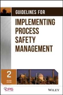 Image for Guidelines for implementing process safety management.