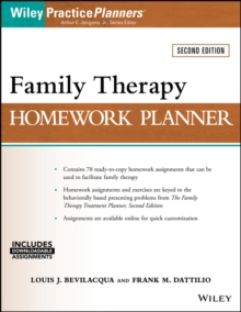 Image for Family therapy homework planner