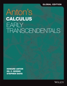 Anton’s Calculus: Early Transcendentals, Global Edition