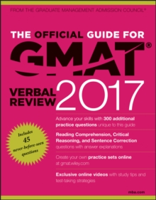Image for The official guide for GMAT verbal review 2017 with online question bank and exclusive video.