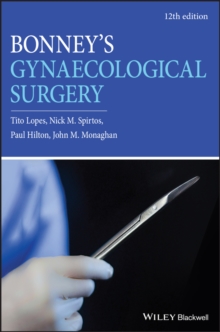 Image for Bonney's gynaecological surgery