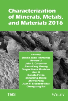 Image for Characterization of minerals, metals, and materials 2016