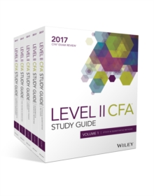 Image for Wiley Study Guide for 2017 Level II CFA Exam: Complete Set