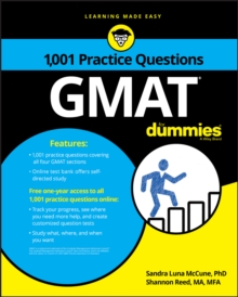 Image for 1,001 GMAT practice questions for dummies.