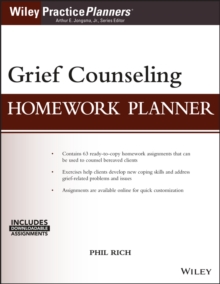 Image for Grief counseling homework planner