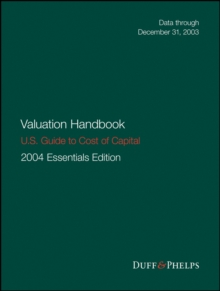 Image for Valuation handbook - U.S. guide to cost of capital