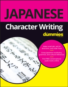 Image for Japanese character writing for dummies