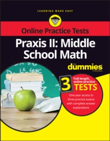 Image for Praxis II  : middle school math for dummies