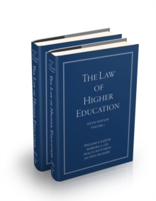 Image for The Law of Higher Education, 6th Edition Set (2 volumes) ePDF