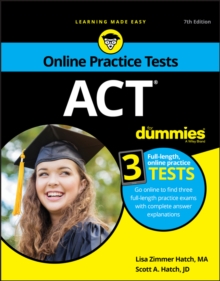 Image for ACT For Dummies : Book + 3 Practice Tests Online + Flashcards