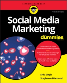 Image for Social media marketing for dummies.