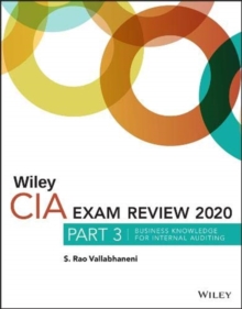 Image for Wiley CIA Exam Review 2020, Part 3