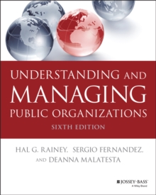 Image for Understanding and Managing Public Organizations