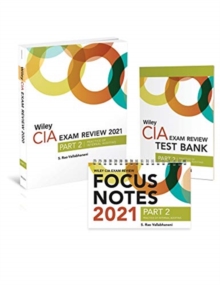 Image for Wiley CIA Exam Review 2021 + Test Bank + Focus Notes: Part 2, Practice of Internal Auditing Set