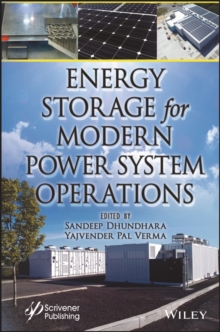 Image for Energy Storage for Modern Power System Operations