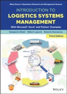 Image for Introduction to logistics systems management  : with Microsoft Excel and Python examples