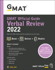 Image for GMAT Official Guide Verbal Review 2022