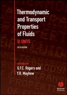 Image for Thermodynamic and transport properties of fluids: SI units