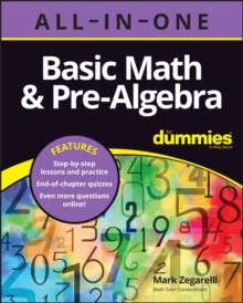 Image for Basic math & pre-algebra all-in-one for dummies
