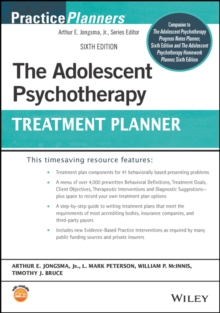 Image for The adolescent psychotherapy treatment planner