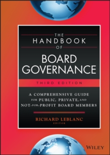 Image for The Handbook of Board Governance