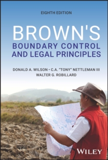 Image for Brown's Boundary Control and Legal Principles